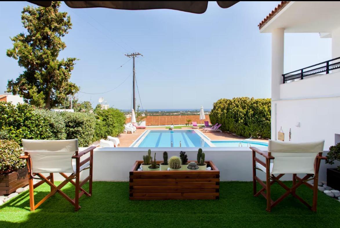 Artemis Luxury Villa - Hersonissos Private Pool Oasis Esterno foto