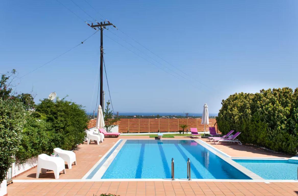 Artemis Luxury Villa - Hersonissos Private Pool Oasis Esterno foto